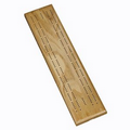 Competition Cribbage Set - Solid Oak Wood Sprint 2 Track Board